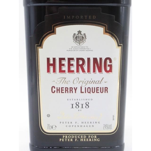 HEERING ヒーリング チェリーリキュール 正規品 24度 700ml : お酒の