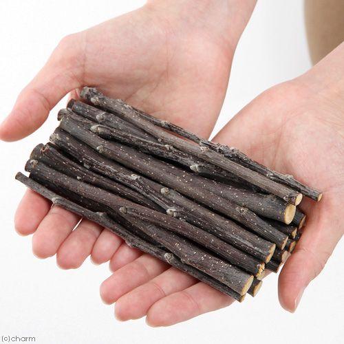 Leaf Corp かじり木 国産 りんごの木 細枝 70g 小動物 おもちゃ 無