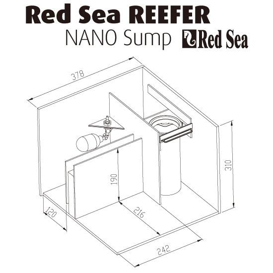 レッドシー オーバーフロー水槽 REEFER NANO ホワイト 3