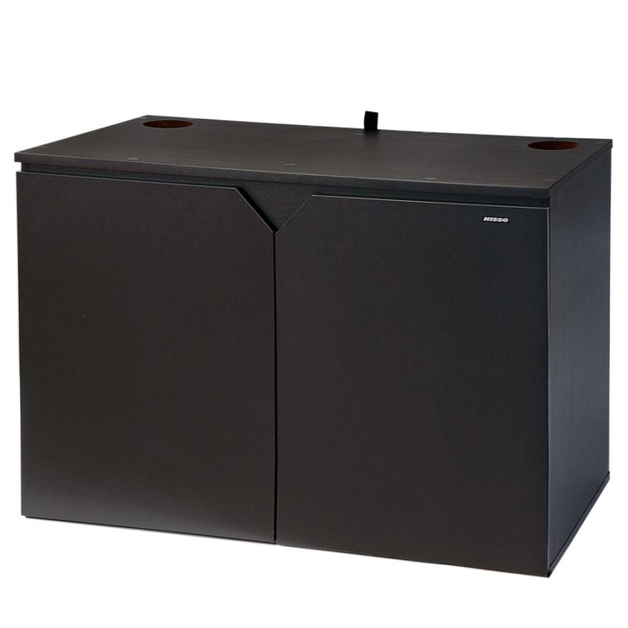 大型）水槽台 ニッソー アクアウッド スタンド 900 ブラック