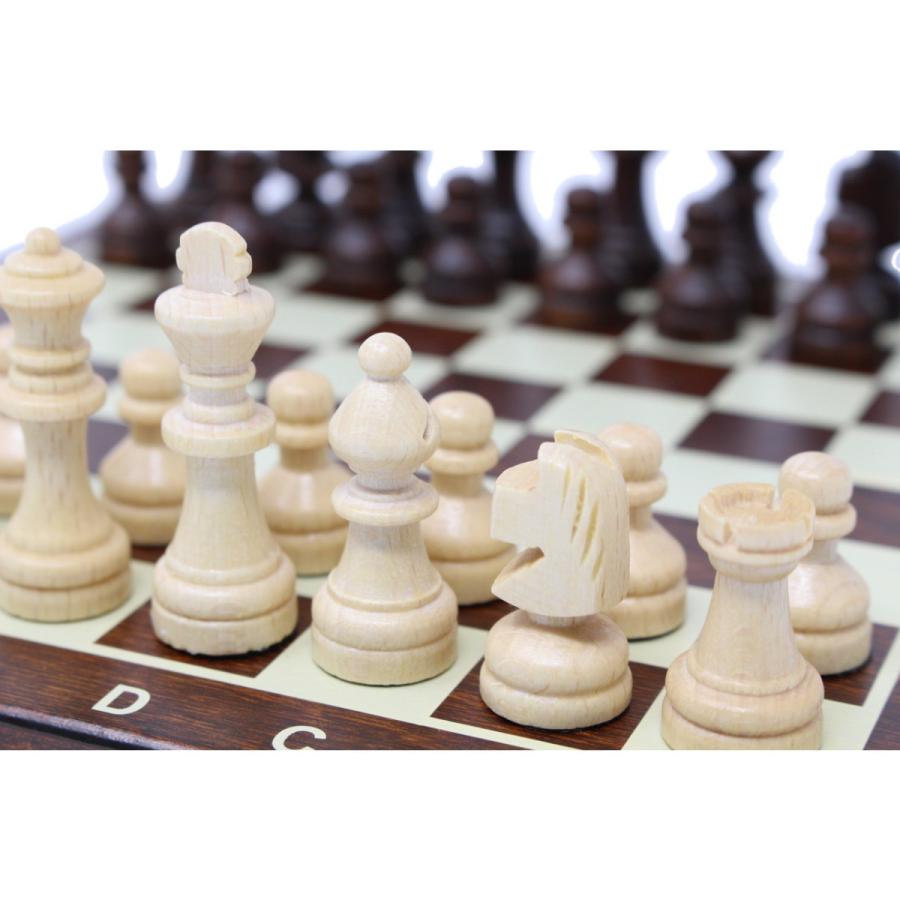 ChessJapan チェスセット 木製 コンパクト 20cm 磁石式 : チェス専門店