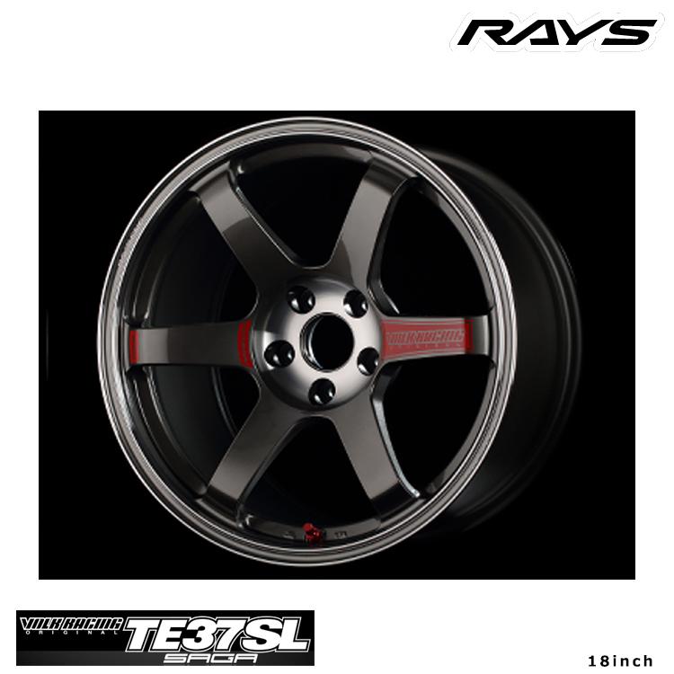 RAYS 18インチ 5H100 9J 9J+52 5穴 ホイール 【2本セット 新品】 VOLK