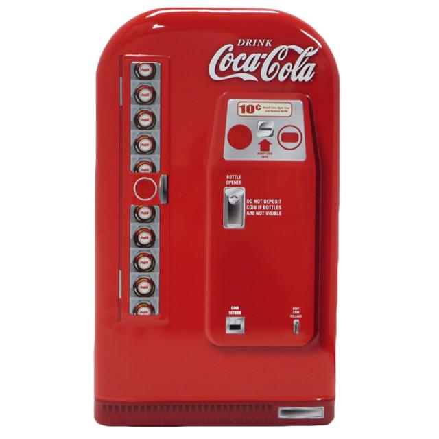 コカコーラ ベンディングマシン ティン バンク 自販機型貯金箱 : Ave