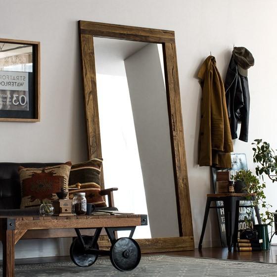 GART（ガルト） スタンドミラー 全身 姿見 おしゃれ 全身鏡 全身ミラー