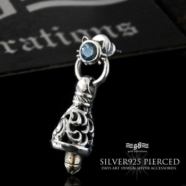 good vibrations ピアス シルバー925 メンズ レディース バイカーズ