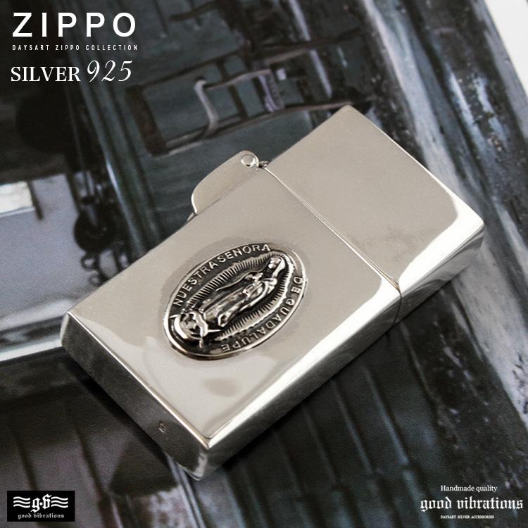 ZIPPO ライター オイルライター シルバー925 アーマージッポー マリア