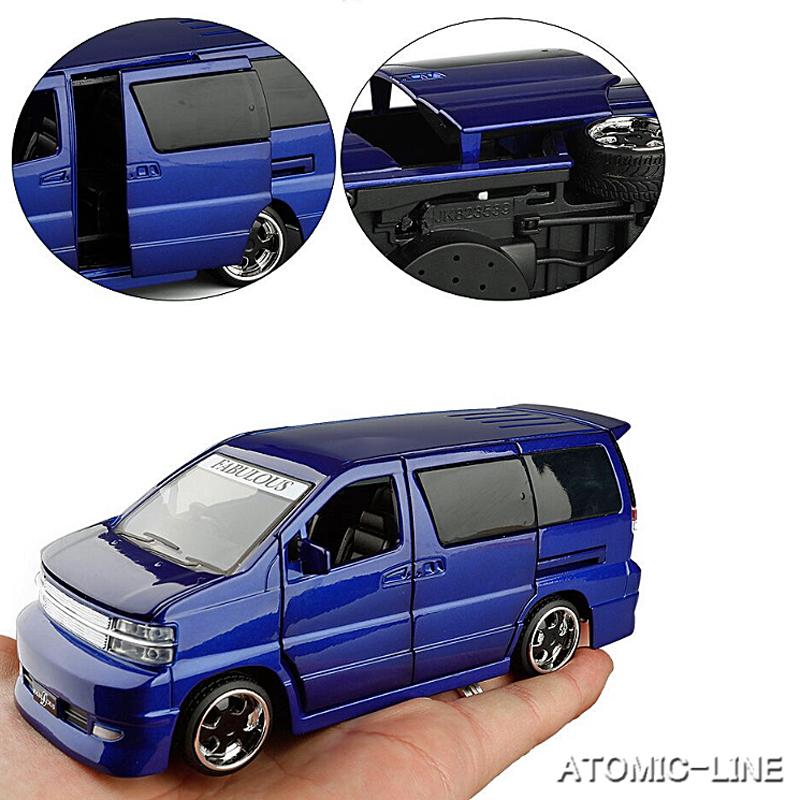 日産（NISSAN） ニッサン エルグランド 1/32 ミニカー 全3色 ライト