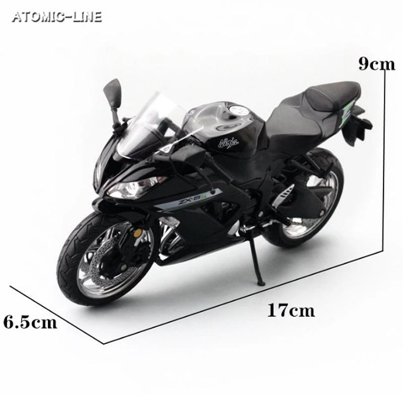 カワサキ（Kawasaki） ZX-6R ニンジャ 1/12 ミニカー 全3色 バイク