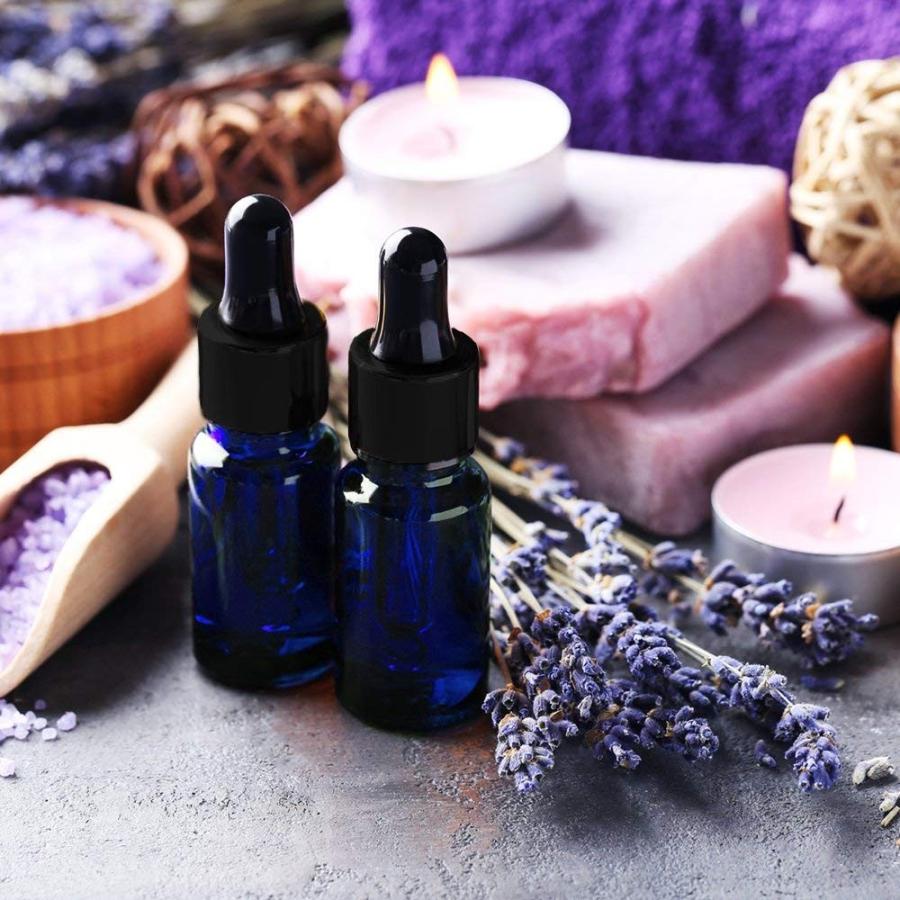 スポイト遮光瓶 30ml 5本セット ガラス製 手作りアロマ・香水 保存容器