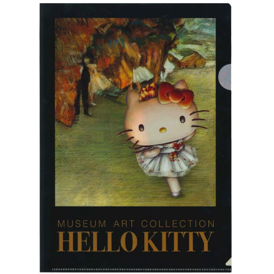 ハローキティ [ メール便可 ] ミュージアムアートコレクション クリア
