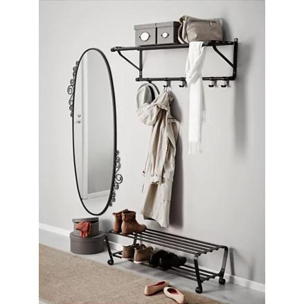 イケア（IKEA） マルチフリー ラック ローシェルフ シューズラック 2段