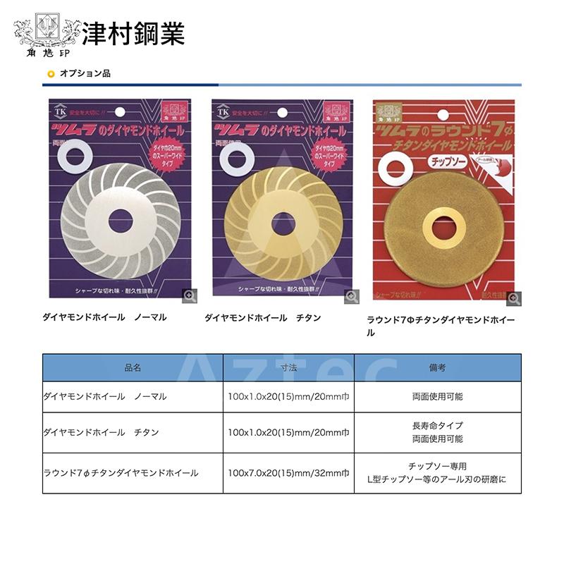 ツムラ 津村鋼業 チップソー研磨機 ケンちゃん M801-ML 電子変速