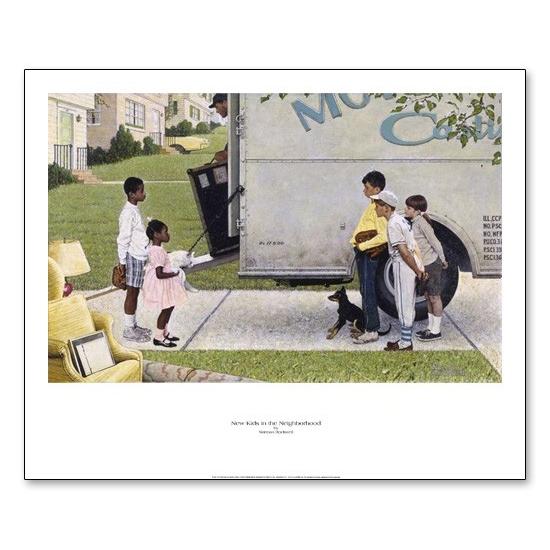 額装品/The Breakfast/ノーマンロックウェル/アート/ポスター 額装品