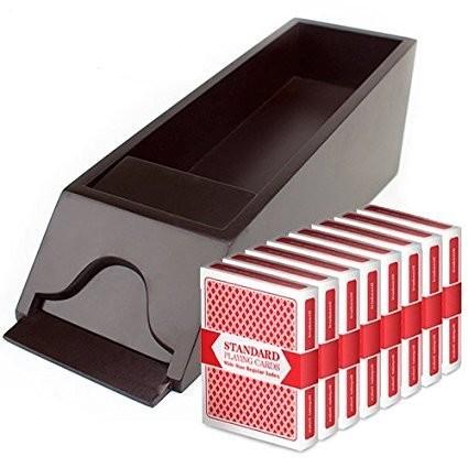 カードシュー バカラ ブラックジャック 用 Amazon.co.jp: ブラック