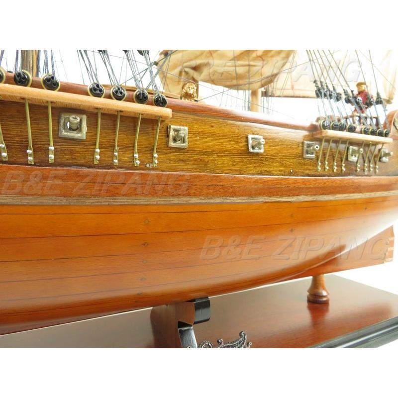 帆船模型 完成品 木製 パイレーツシップ 海賊船 モデルシップ 全長90cm