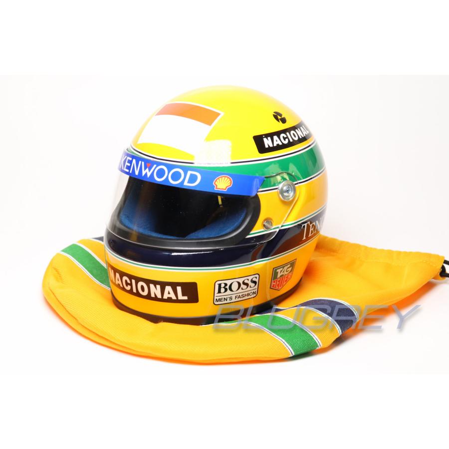 セナ 1991 ヘルメットミニチュア プロスト1993ヘルメット ミニチュア