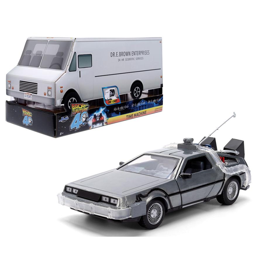 Jada JADA TOYS 1/24 バックトゥザフューチャー 40周年 デロリアン