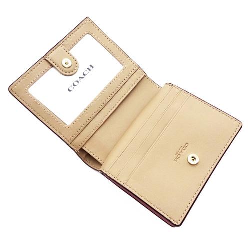 COACH（コーチ） 財布 新品 新作 フローラルプリント 花柄 二つ折り