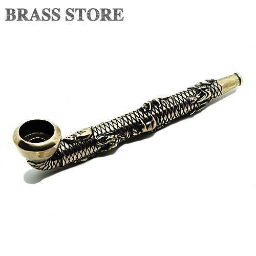 古い煙管二本 古い煙管二本 茂作煙管【黄竹煙管 弐】（こうちくきせる