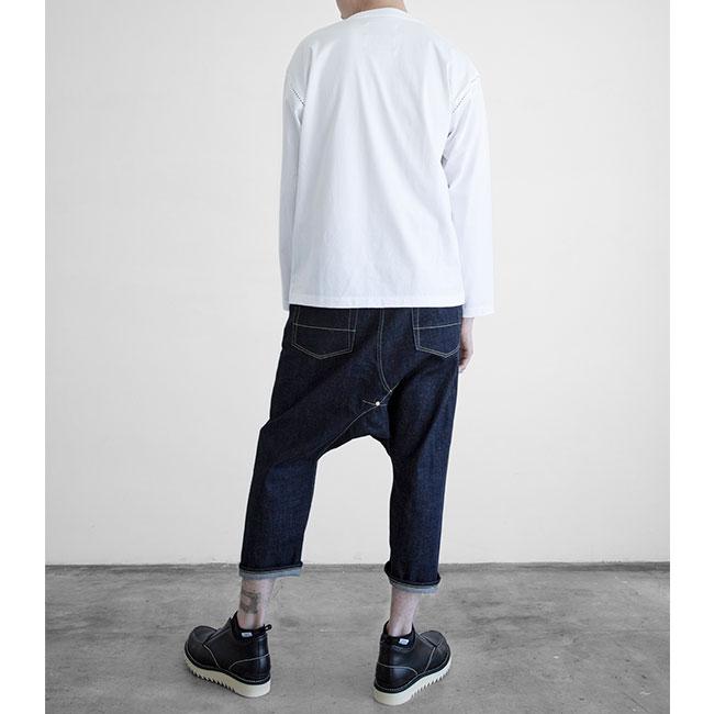 FUMITO GANRYU フミトガンリュウ デニム サルエルパンツ FU4-PA-02