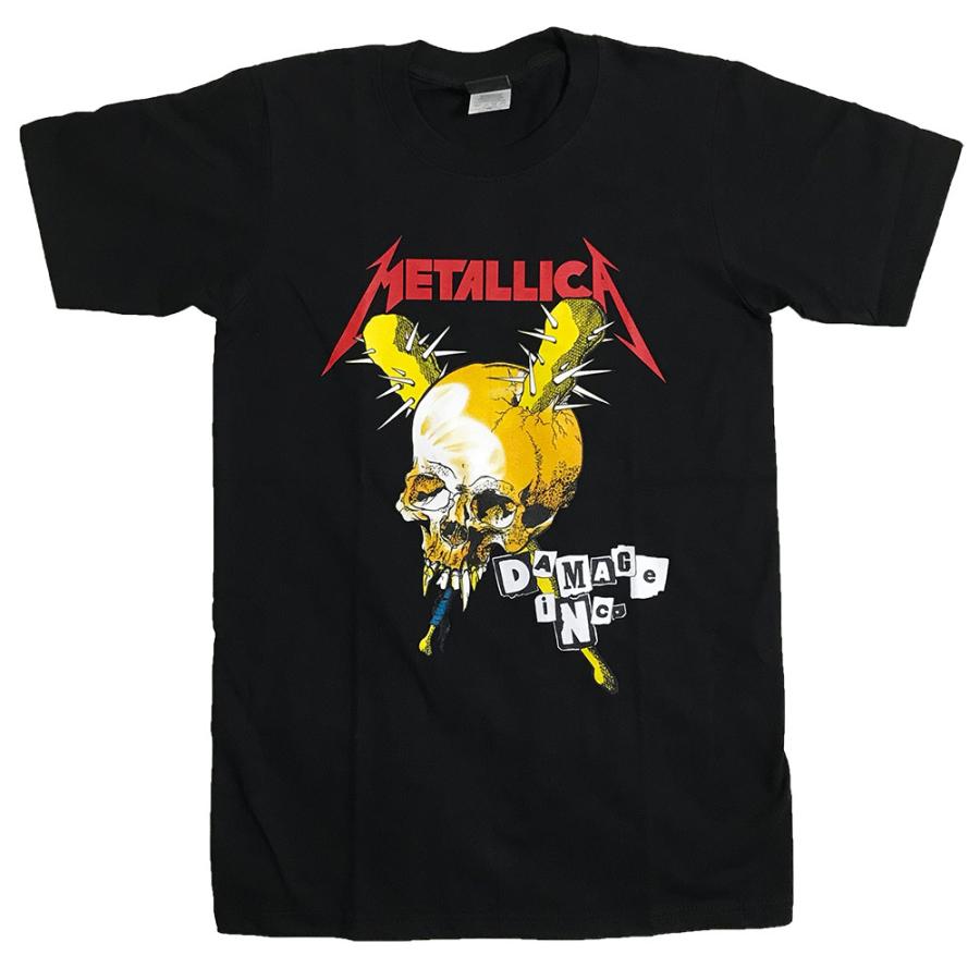 Metallica Tシャツ メタリカ ロックtシャツ バンドtシャツ ROCK BAND T