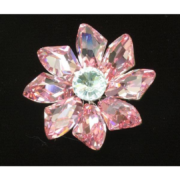 SWAROVSKI（スワロフスキー） ブローチ レディース 花 お花 おしゃれ