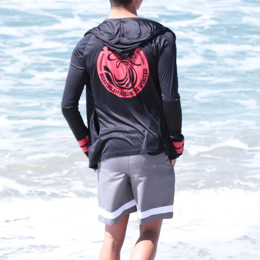 メンズ 水着 サーフパンツ 海水パンツ 無地 シンプル ns-2580-03