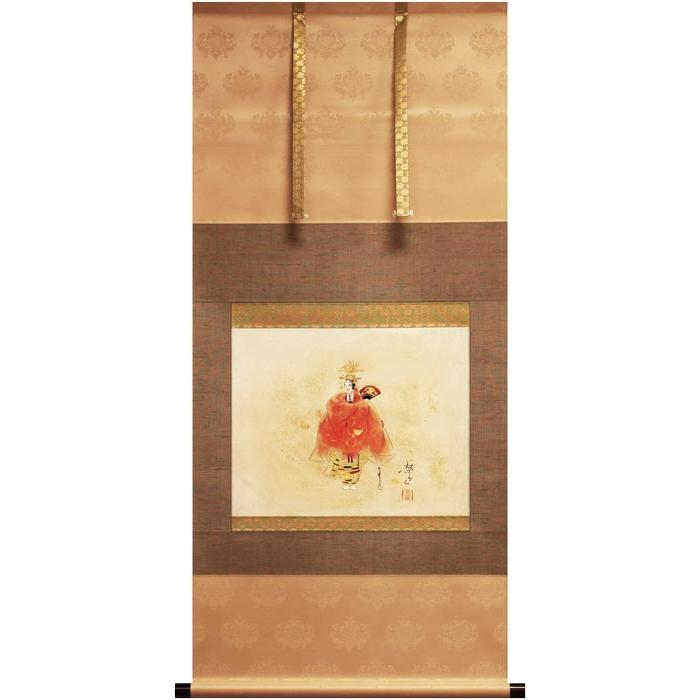 掛軸 後鳥羽院宸翰 消息 木箱 工芸 書 日本古典文学会 E-2