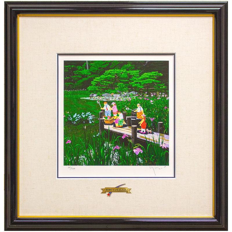 ヒロ ヤマガタ 山形博導 「 日本のエッセンス・嵐山 」 シルク