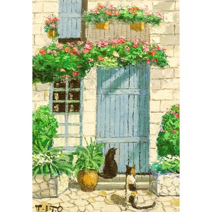 油絵専用ニットが大好きな猫2