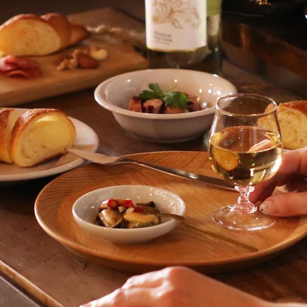 東屋 山茶盆 欅（ケヤキ） トレイ トレー 挽物 お盆 日本製