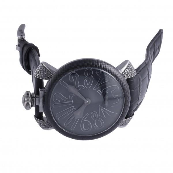 GaGa MILANO（ガガミラノ） マヌアーレ ハーフD ブラックダイヤモンド