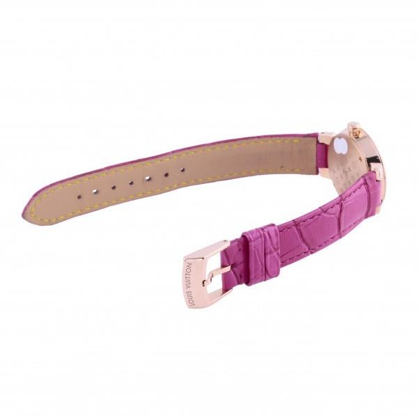 LOUIS VUITTON タンブール ビジュ 純正ストラップ リザード ピンク