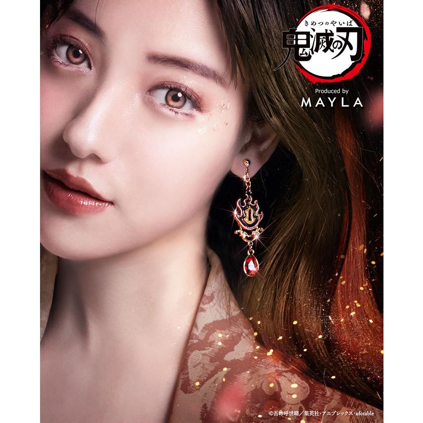 MAYLA（マイラ） 鬼滅の刃 グッズ ピアス イヤリング 鬼滅の刃 アイ