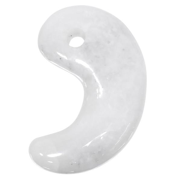 糸魚川翡翠 勾玉 縦約3cm 氷翡翠 アイスジェダイト 産地証明書 桐箱