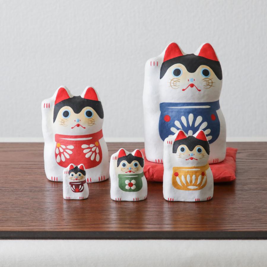 干支 置物 はりこーシカ 新春飾り 犬 マトリョーシカ 入れ子細工 張子