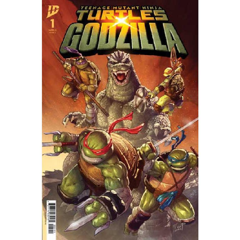 TEENAGE MUTANT NINJA TURTLES X GODZILLA #1＜Aカバー＞ : アメコミ