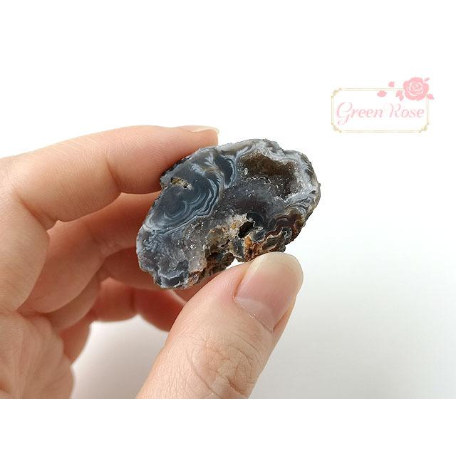 一点物 アゲートジオード トレジャー瑪瑙 晶洞 インテリア オブジェ