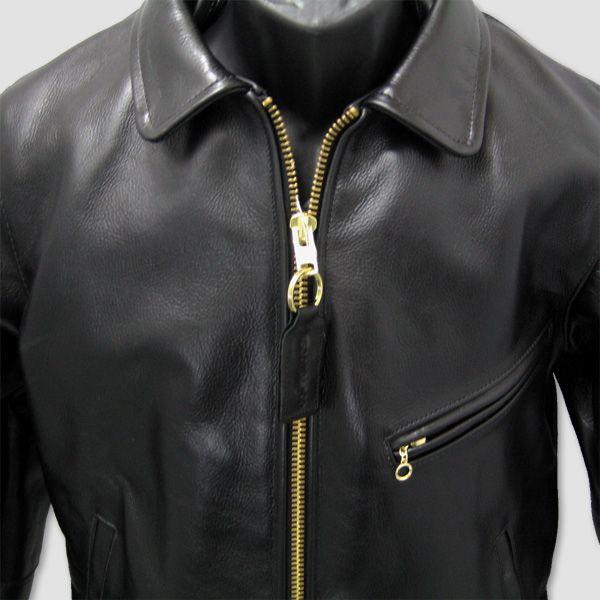 VANSON（バンソン） レザージャケット・えり付きライダー “Model