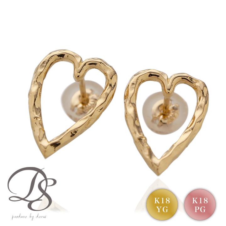 DEVAS 【土日限定4000円OFFクーポン有】 18金 ピアス k18 18金ピアス