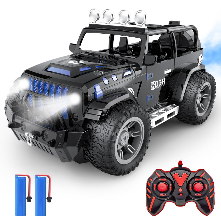 ラジコン ラジコンカー 子供 オフロード DEERC おもちゃ 1/16 ジープ