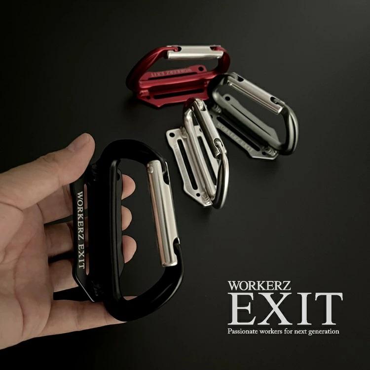 The BONEZ カラビナセット Goods Info】 N-Logo Shaped Carabiner