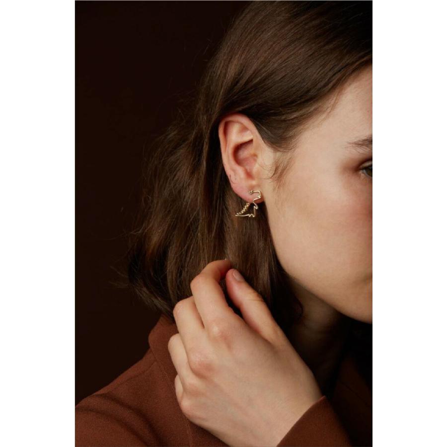 ALIITA（アリータ） DINO PURO EARRING RIGHT SIDE - single 恐竜