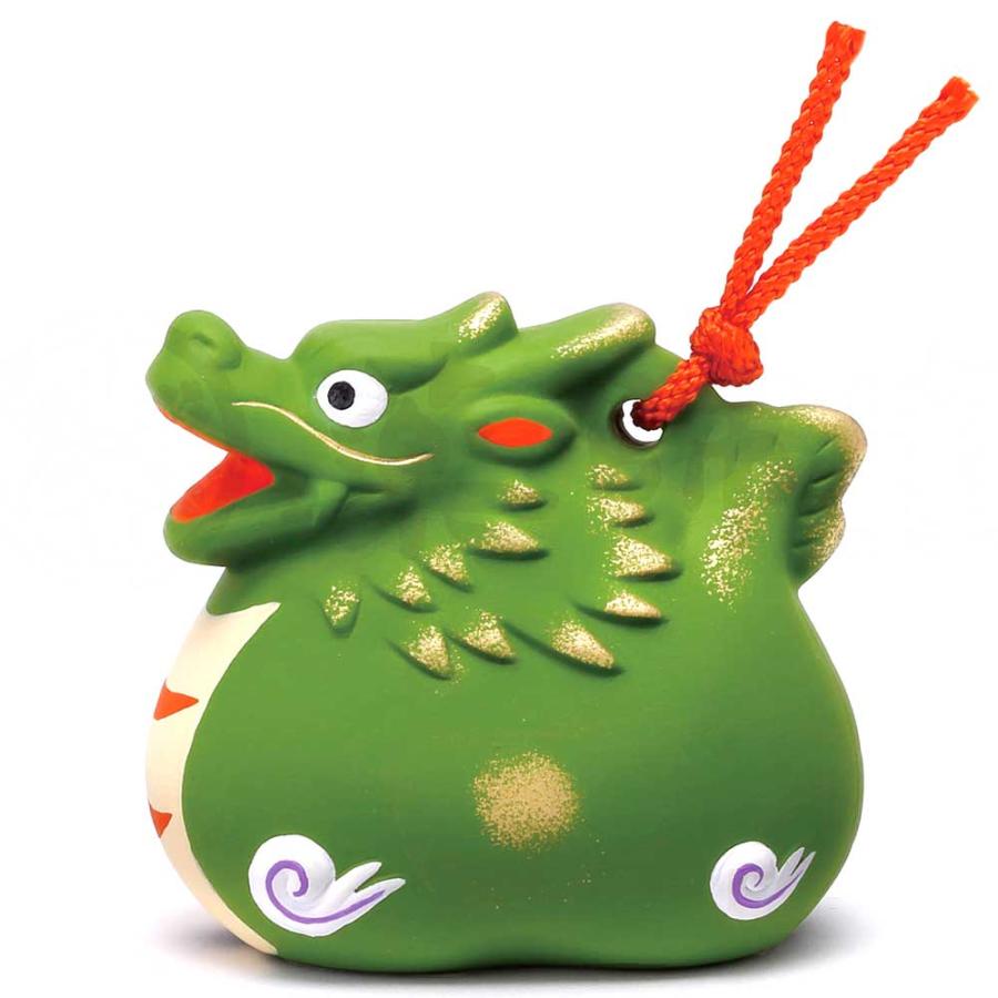 干支 置物 十二支 土鈴 単品/ 錦彩招福寿々十二支土鈴（辰） /粗品