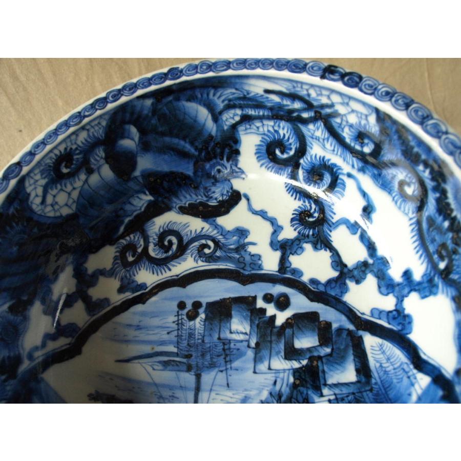 江戸、明治時代の深鉢特大 直径32センチ 江戸、明治時代の深鉢特大