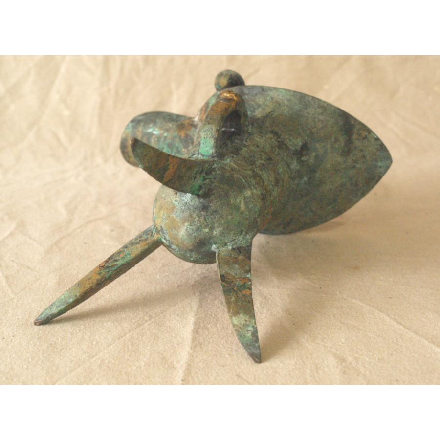 古風な青銅製三脚ワイン容器、ジュエ、宋明朝 三国志覇道 爵杯＆孫堅頭巾