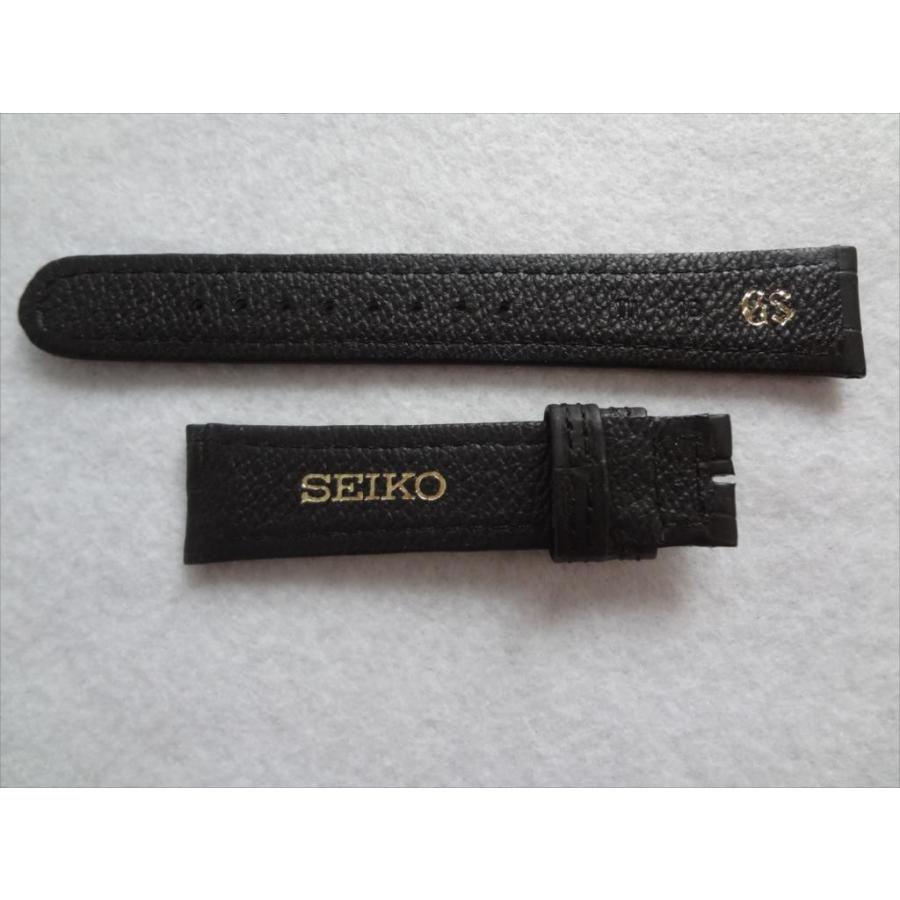 SEIKO純正バンド 18mm グランドセイコー クロコダイル本革 レザー