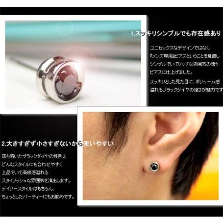 ピアス ダイヤモンド ブラックダイヤ 18金 18k K18 ゴールド プラチナ