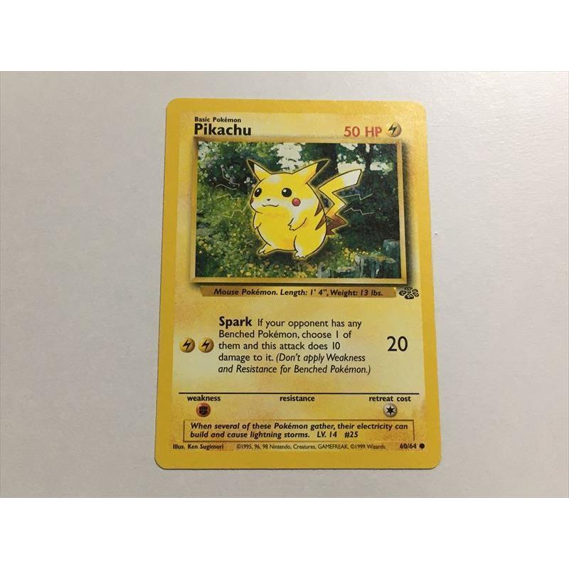 ポケモンカード ピカチュウ 旧裏 旧裏 初期イラスト ピカチュウ No.025