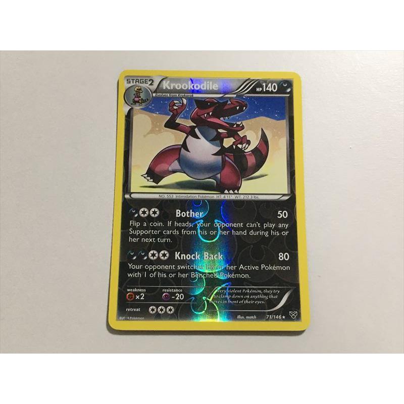 U219【ポケモン カード】 英語版 海外 Krookobile ワルビアル 71/146